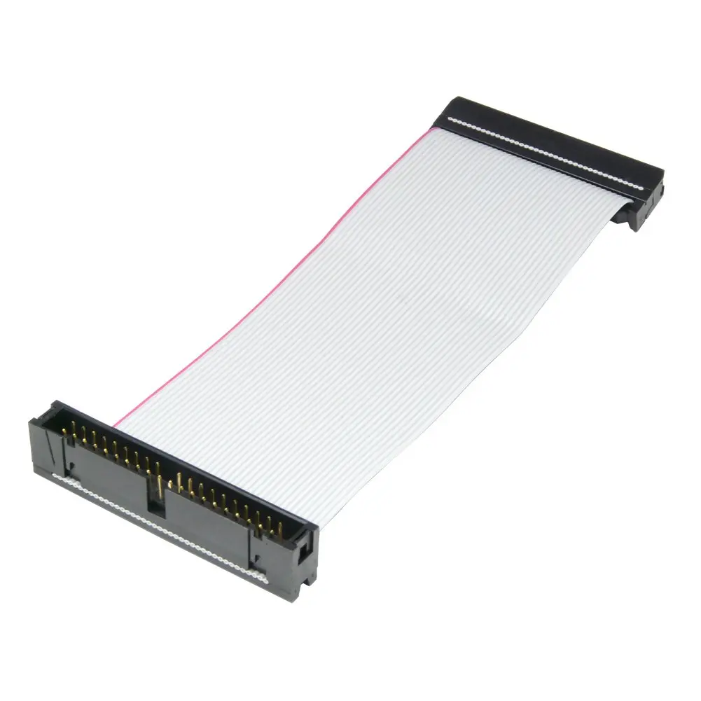 RIITOP 40-Pin Male to Female IDE Extension Cable 6 inch (15.2 cm) | Connects 3.5" IDE HDDs, 5.25" IDE CD/DVD Drives - view 2
