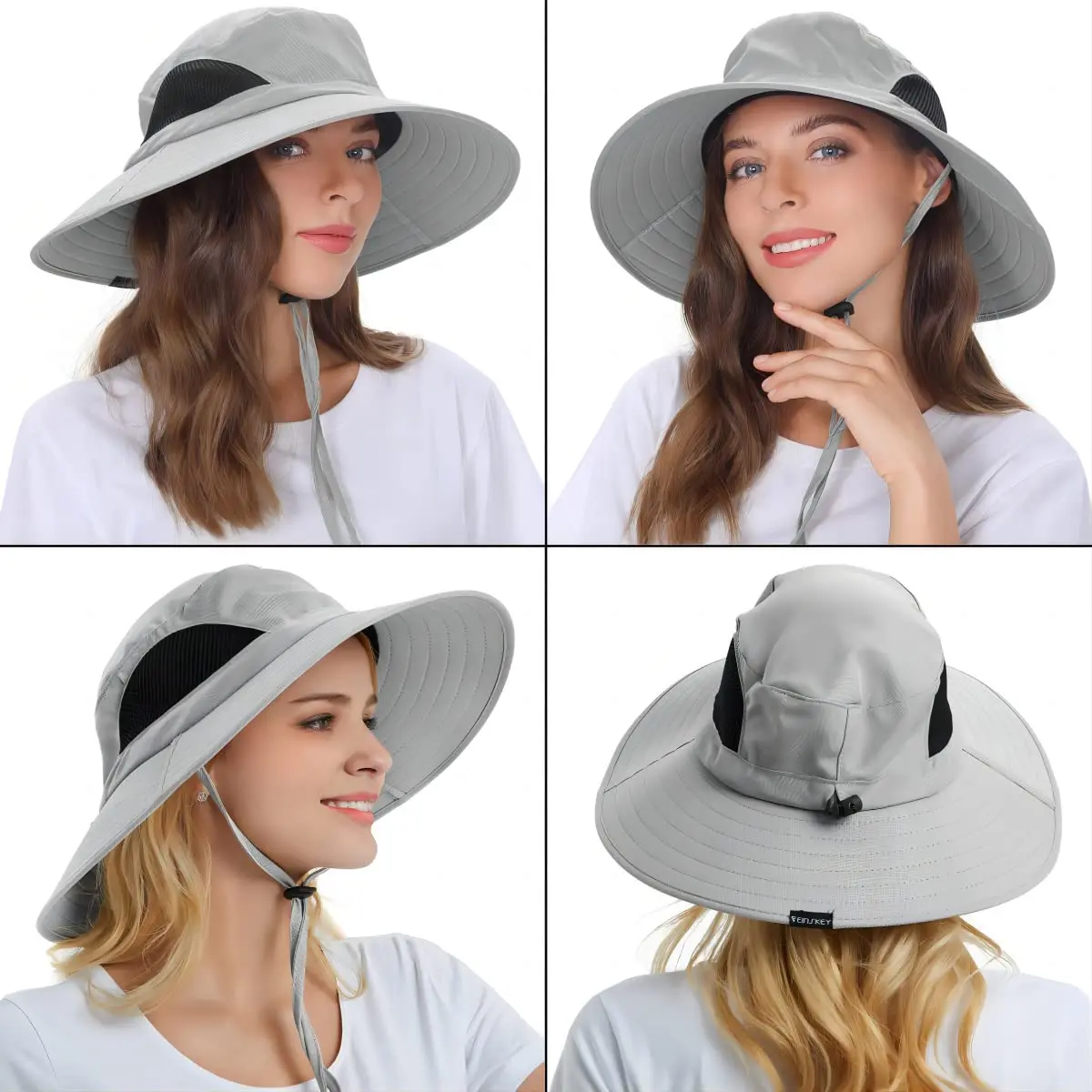 EINSKEY Wide Brim Sun Hat UPF 50+ Waterproof Packable for Men & Women | UV & Rain Protection - view 7
