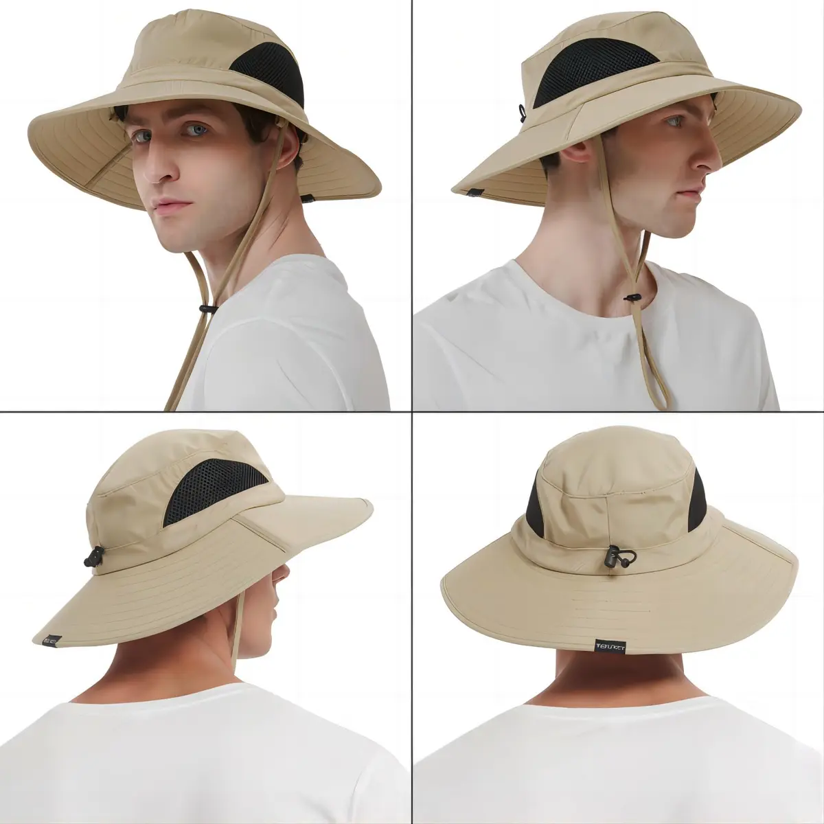 EINSKEY Wide Brim Sun Hat UPF 50+ Waterproof Packable for Men & Women | UV Protection & Breathable (70-120 chars) - view 8