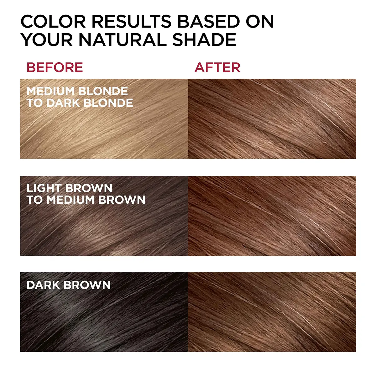 L'Oreal Paris Superior Preference Light Amber Brown 6AM | Fade-Defying Permanent Hair Color, 3 Pack - view 4