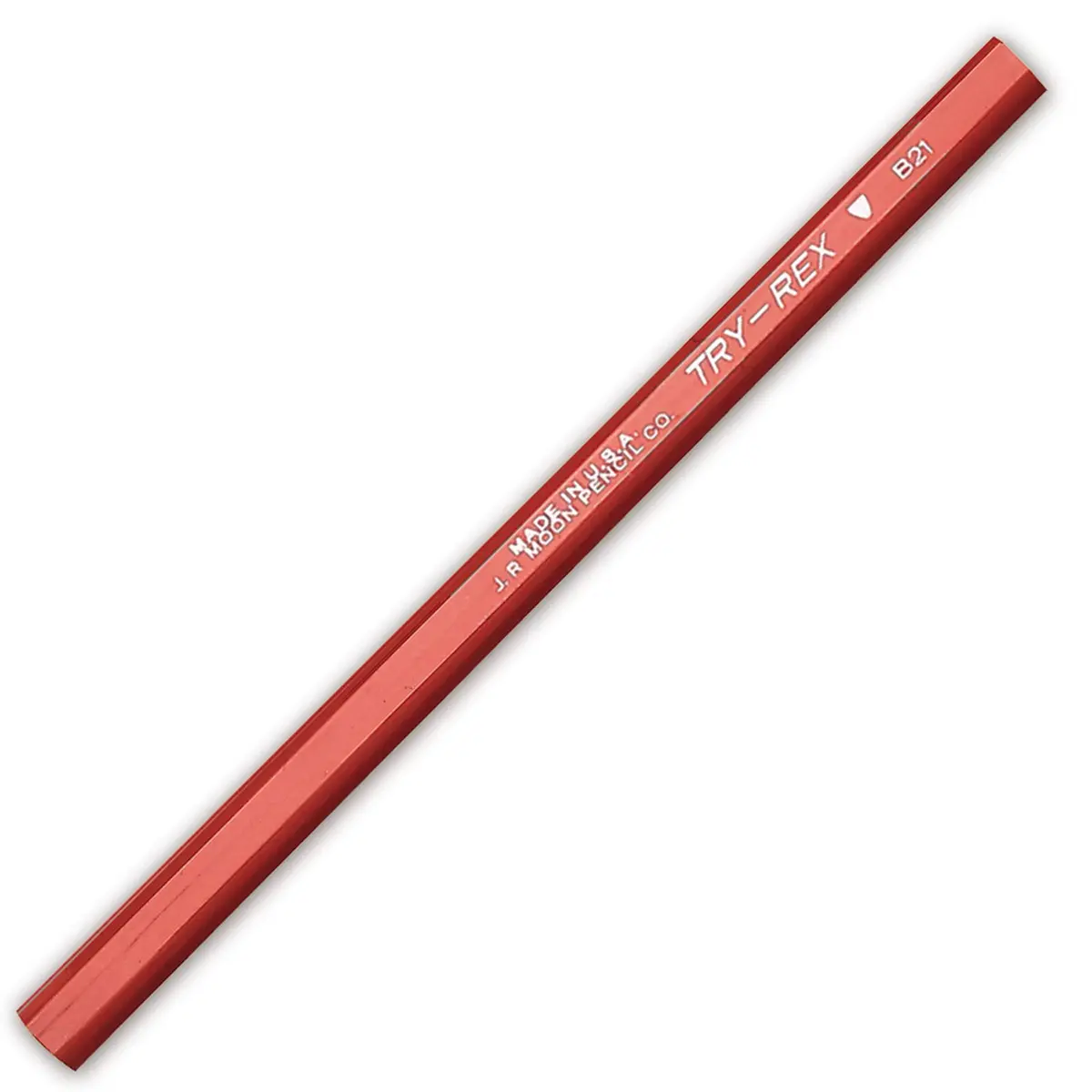 J.R. Moon Pencil JRMB21 Try Rex Pencil 0.8" Jumbo Pack of 12 | Triangular Shape for Easier Writing - main product image