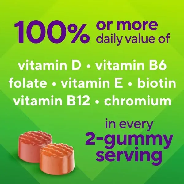 Vitafusion Multivitamin Gummies for Adults | 120 Count (40g) | Assorted Fruit Flavors | Gluten & Dairy Free - view 5