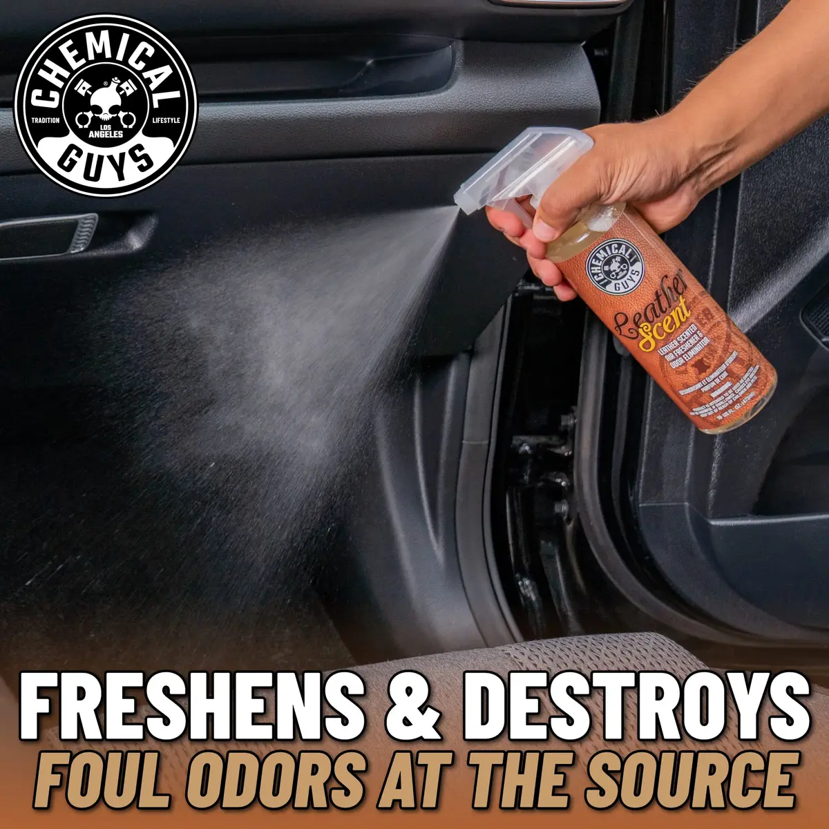 Chemical Guys Air Freshener Kit 3 x 444ml (3 x 16 fl oz) | Odor Eliminator for Cars - view 2