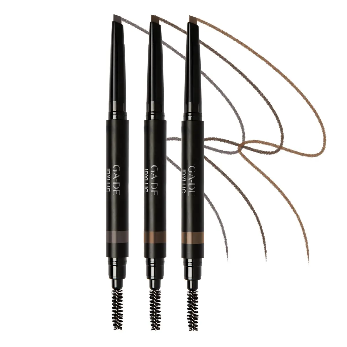 GA-DE Idyllic Satin Eye Brow Pencil No.200 | Waterproof, Long-Lasting, Natural Finish - view 6
