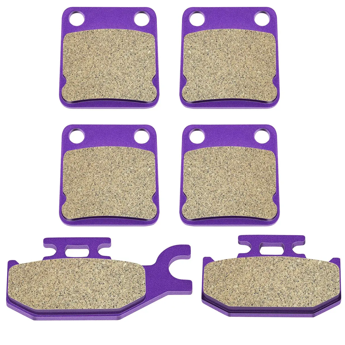 SCITOO Front and Rear Brake Pads for Yamaha Big Bear 400 2003-2006 FA54 | OEM Replacement, Carbon Fiber, Easy Fit - main product image