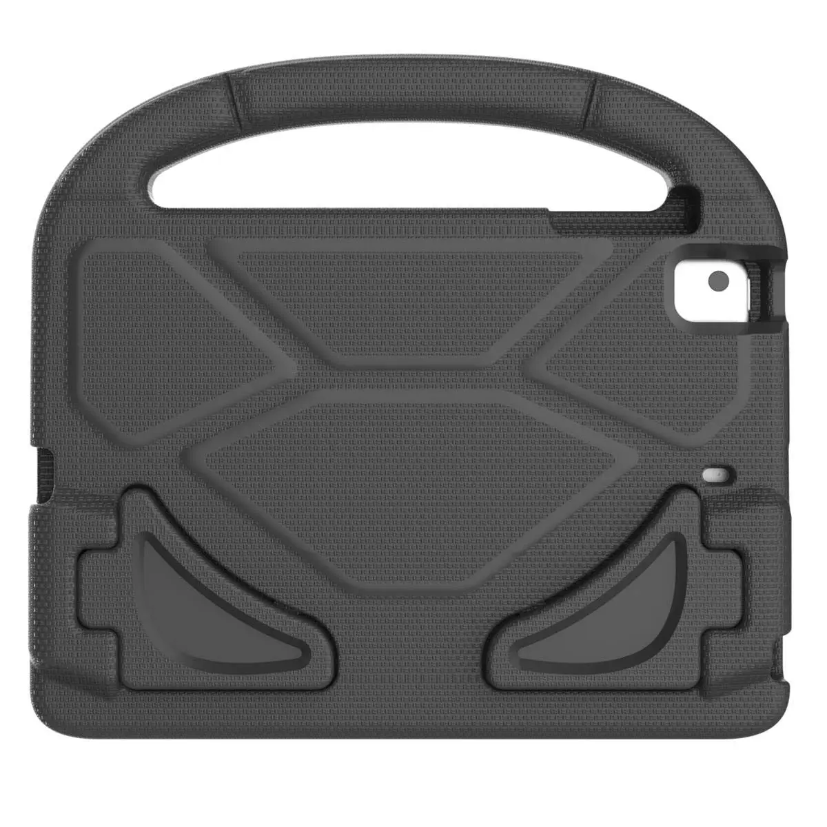 Suplik Kids Case for iPad Mini 1-5 (7.9") | Black EVA Rubber Handle Stand Cover with 2 Screen Protectors - view 9