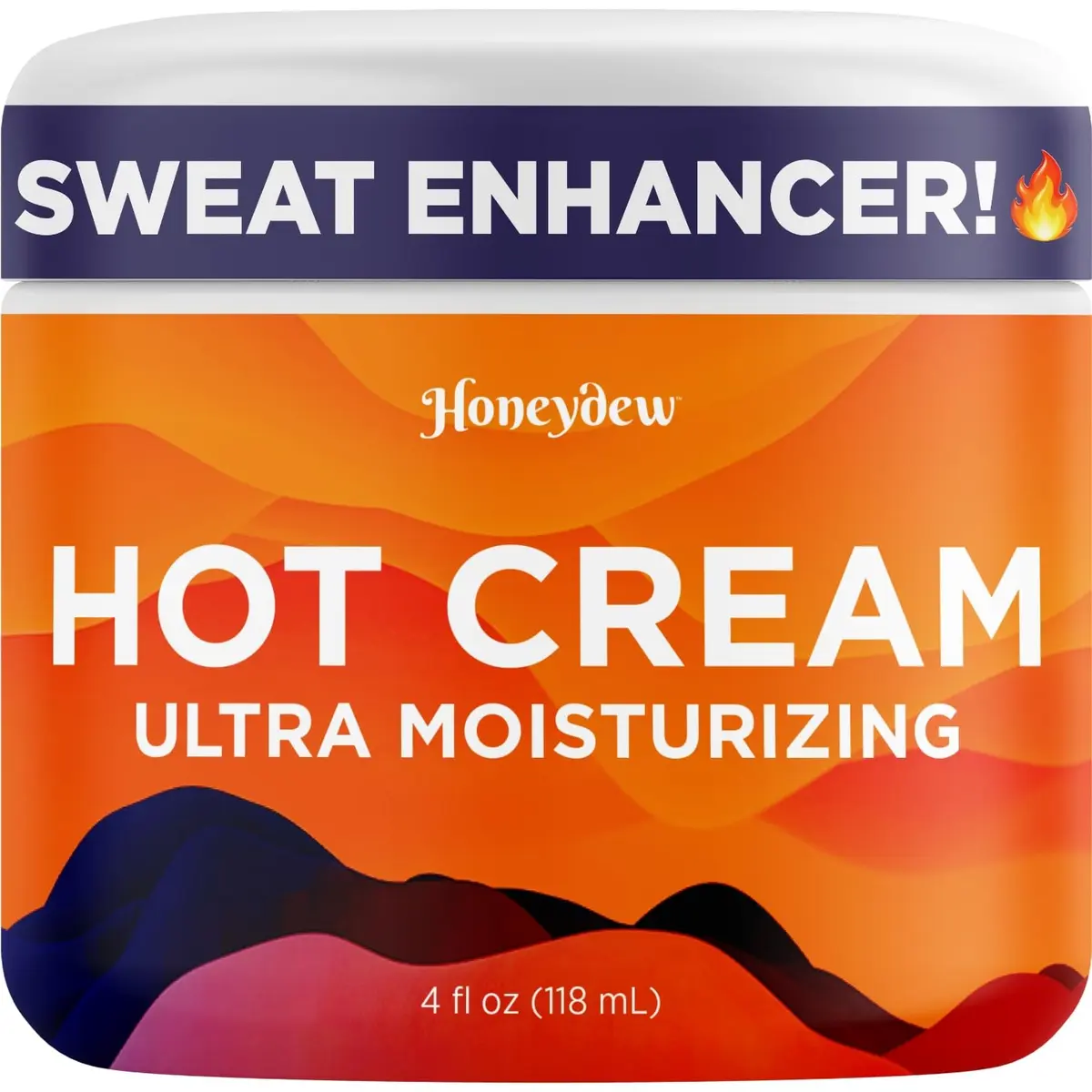 Maple Holistics Hot Firming Lotion Sweat Enhancer 4 Fl Oz | Skin Tightening Cream for Stomach Fat & Cellulite - main product image