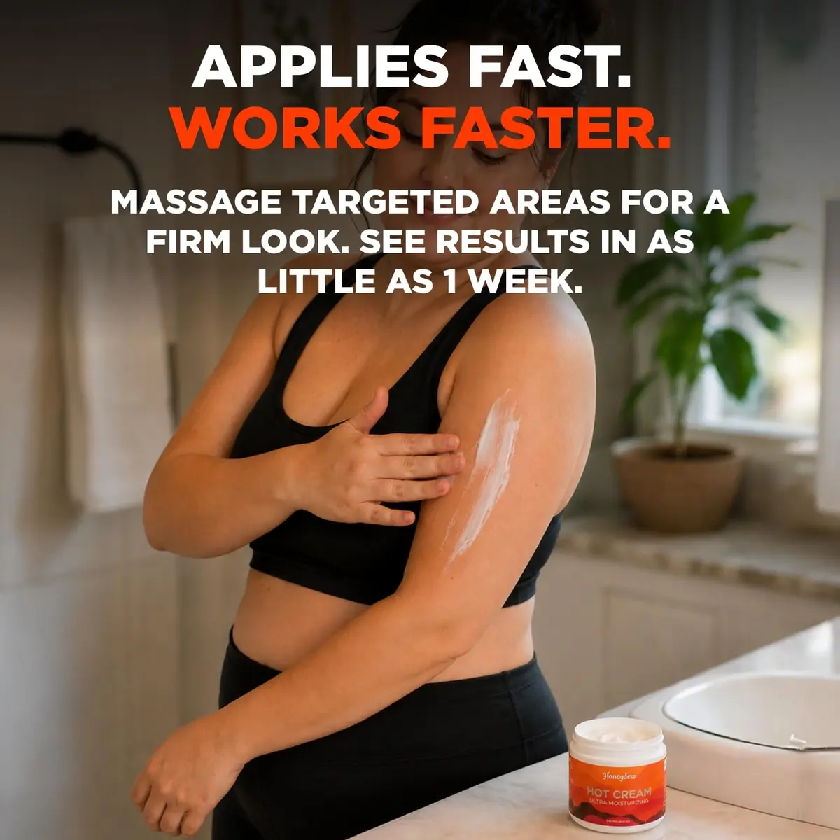 Maple Holistics Hot Firming Lotion Sweat Enhancer 4 Fl Oz | Skin Tightening Cream for Stomach Fat & Cellulite - view 7