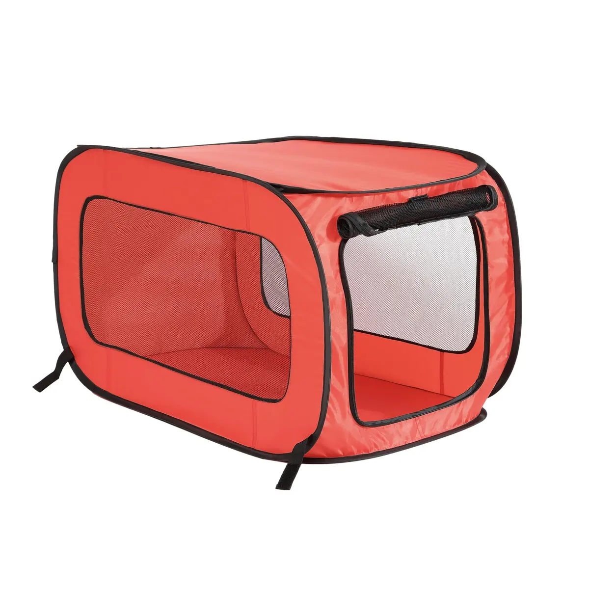 Beatrice Home Fashions Portable Collapsible Dog Kennel 32.5"L x 19.5"W x 19.5"H | Lightweight Travel Crate - main product image