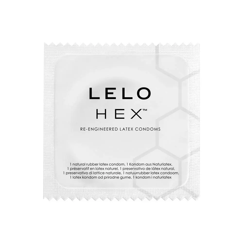LELO HEX Original Ultra Thin Condoms 54mm (12 Count) | Increased Strength, Natural Latex - view 2