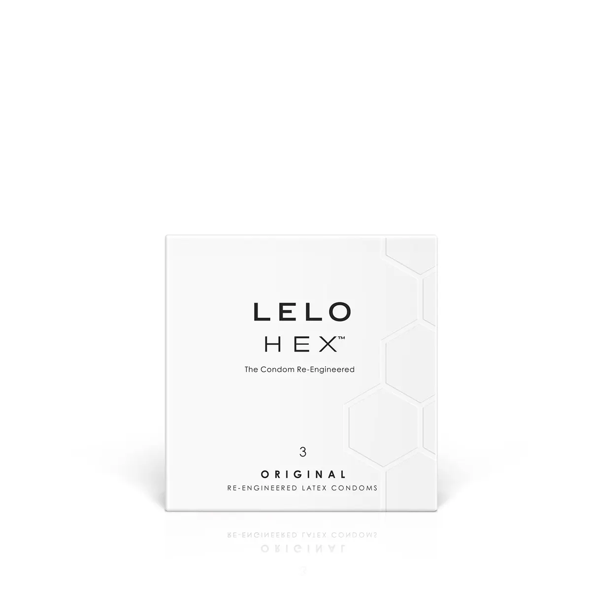 LELO HEX Original Ultra Thin Condoms 54mm (3 Pack) | Increased Strength for Better Sensation - view 8