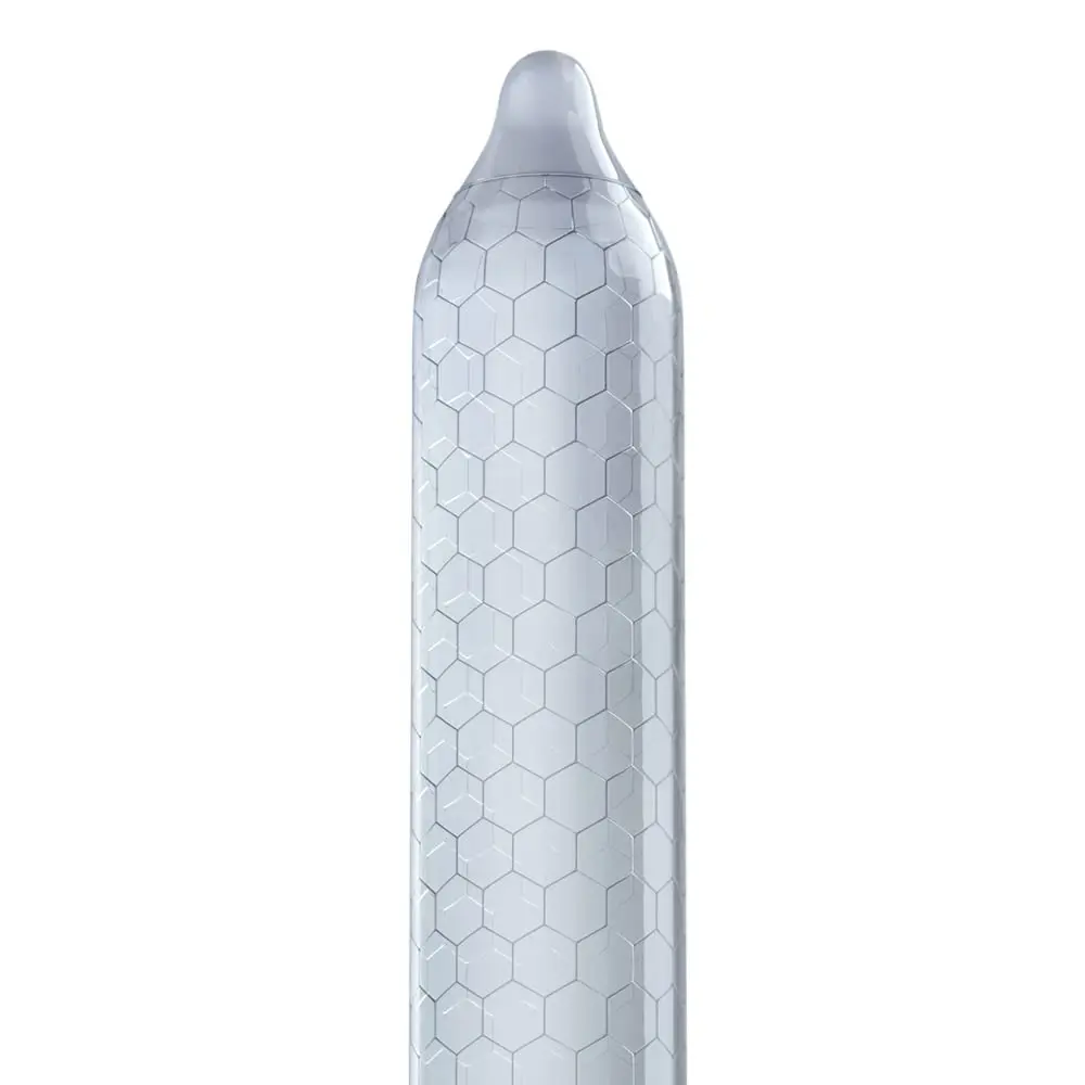 LELO HEX Original Ultra Thin Condoms 54mm (3 Pack) | Increased Strength for Better Sensation - view 3