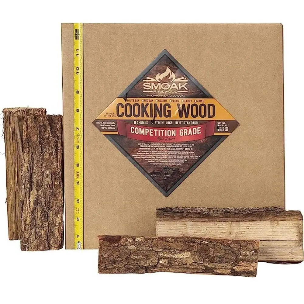 Smoak Firewood White Oak 8in Mini Splits | USDA Certified Kiln Dried for Pizza & Grilling - view 3