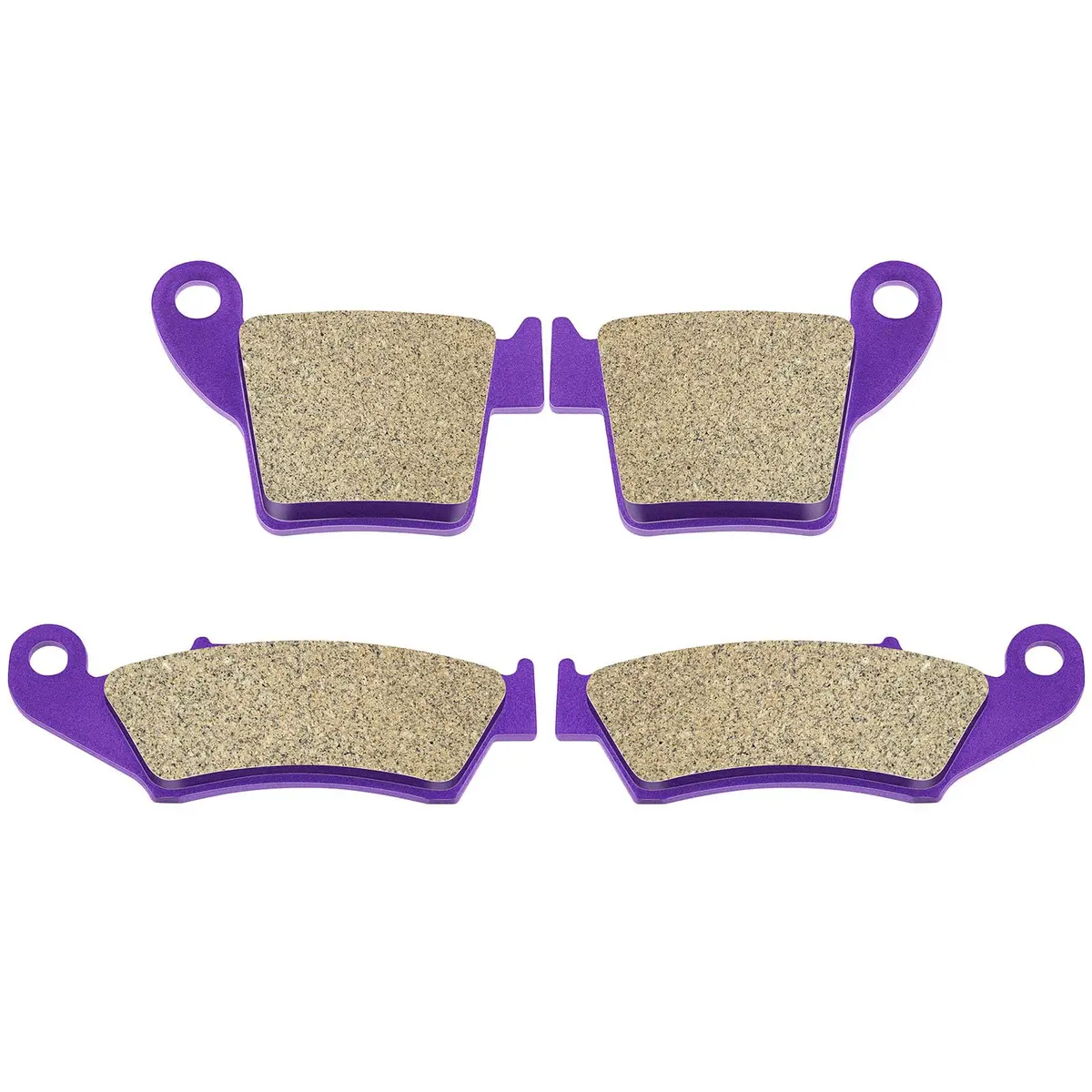 SCITOO Front and Rear Brake Pads for Honda CR125R 2002-2007 | OEM Quality, Carbon Fiber - main product image