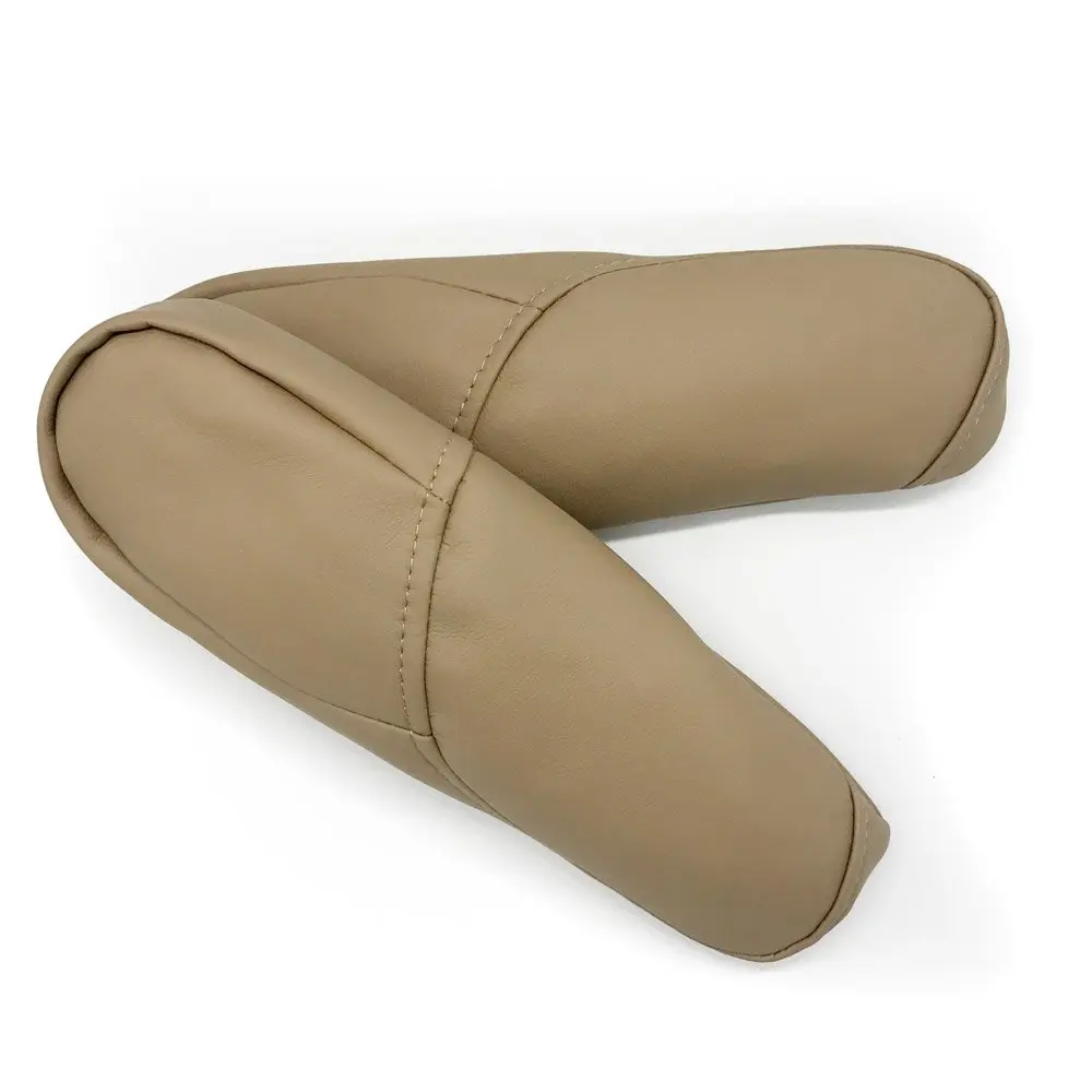 DKIIGAME Beige Leather Armrest Cover for Honda CR-V 07-09 | Premium Upholstery - view 2