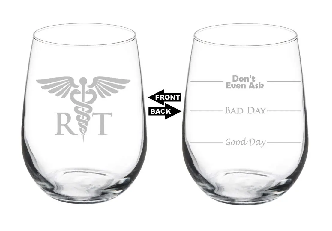 MIP 17 oz Stemless & 10 oz, 20 oz Wine Glass Goblets | Real Glass Drinkware for Home & Gift (70-120 chars) - main product image