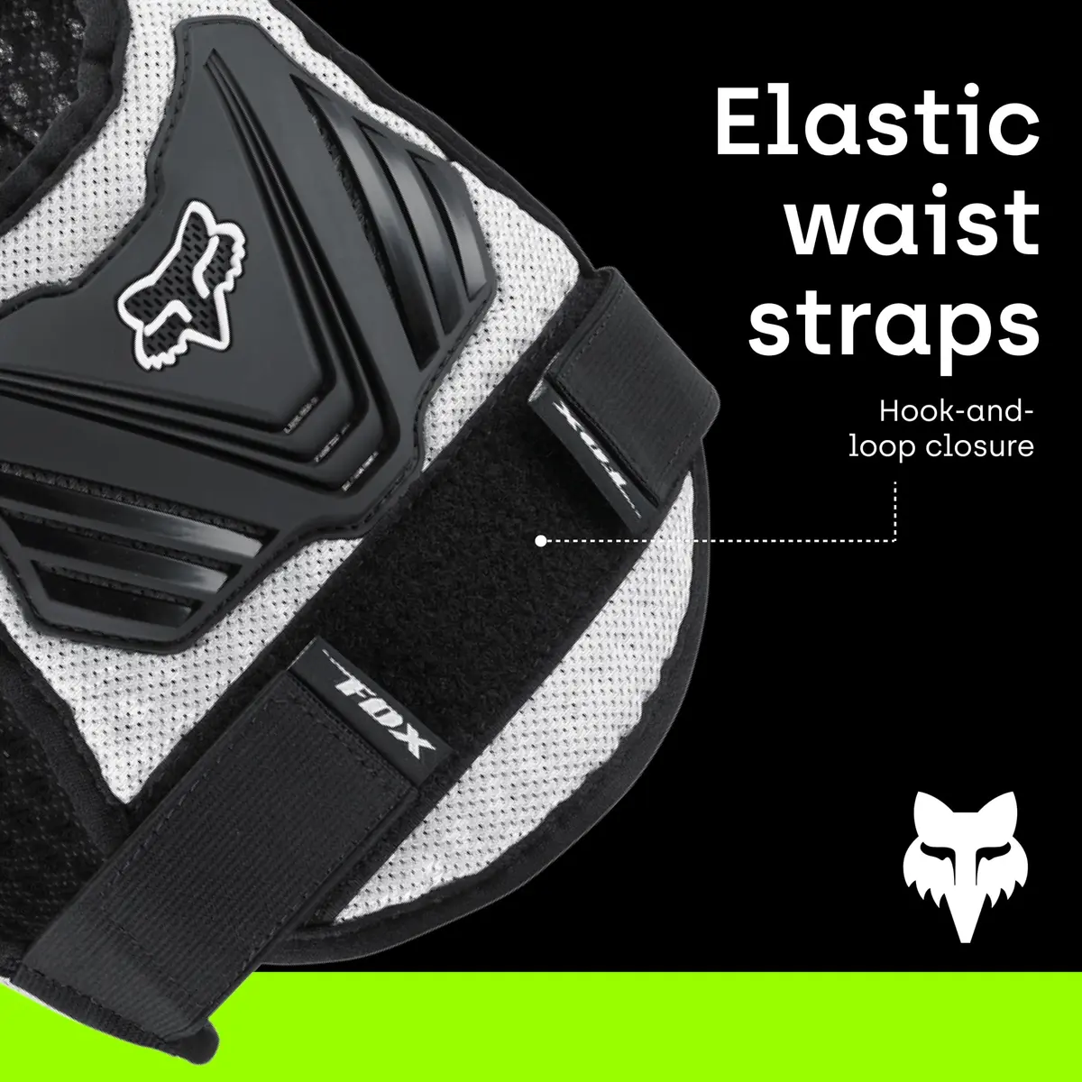 Fox Racing Youth Peewee Titan Roost Impact Protection Gear | Youth Motocross Chest Guard, Black/Pink, Medium/Large - view 3