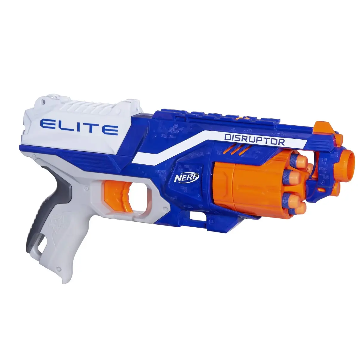 Nerf Disruptor Elite Blaster | 6-Dart Rotating Drum, Slam Fire, Fires Darts up to 27 meters - main product image