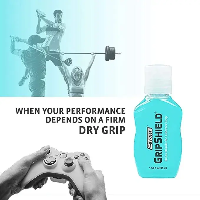 2Toms GripShield Non-Sticky Grip Enhancer 44ml (1.5 Fl Oz) | Sweat-Proof Grip for Sports - view 2