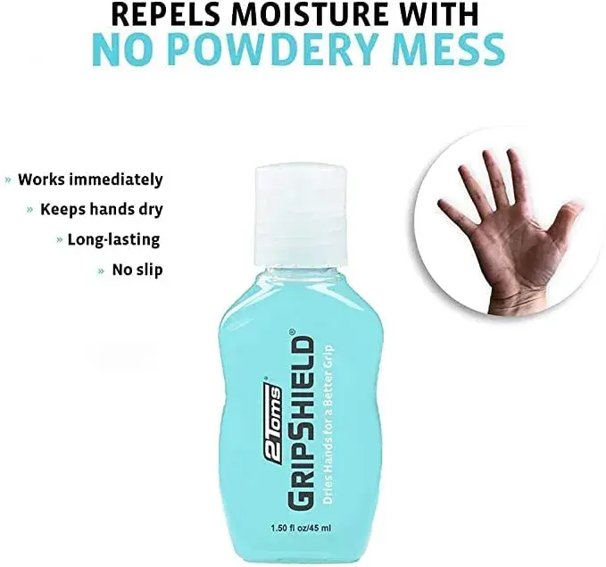 2Toms GripShield Non-Sticky Grip Enhancer 44ml (1.5 Fl Oz) | Sweat-Proof Grip for Sports - view 3