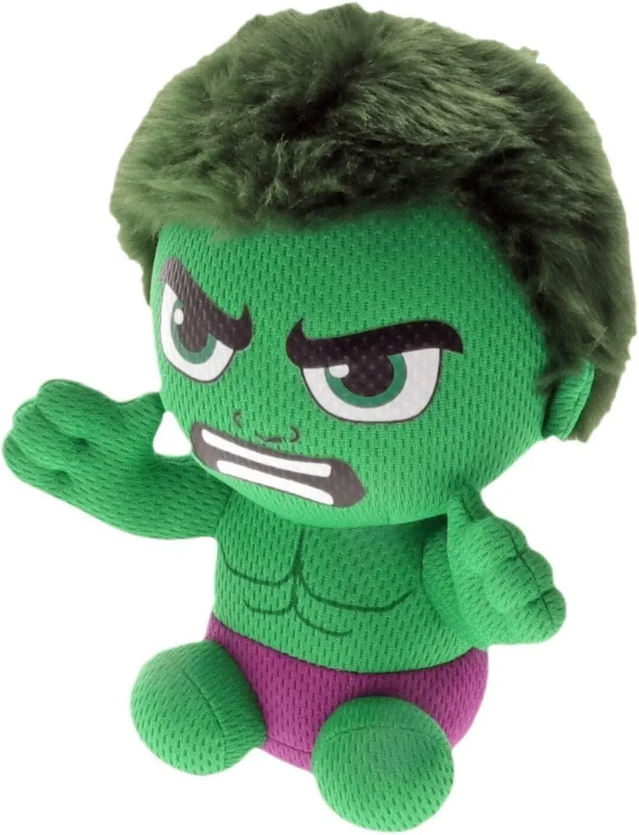 Ty Incredible Hulk Plush Toy Green/Purple Regular | ASTM-Tested & BPA-Free for Kids 3+ - main product image