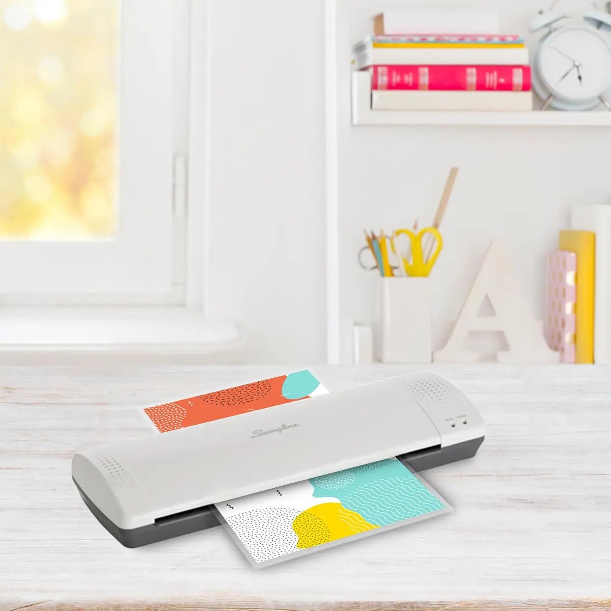 Swingline Thermal Laminator Machine, Inspire Plus, 12 Inch, Quick Warm-Up, 3 or 5 Mil | Compact & Stylish for Home & Office - view 3