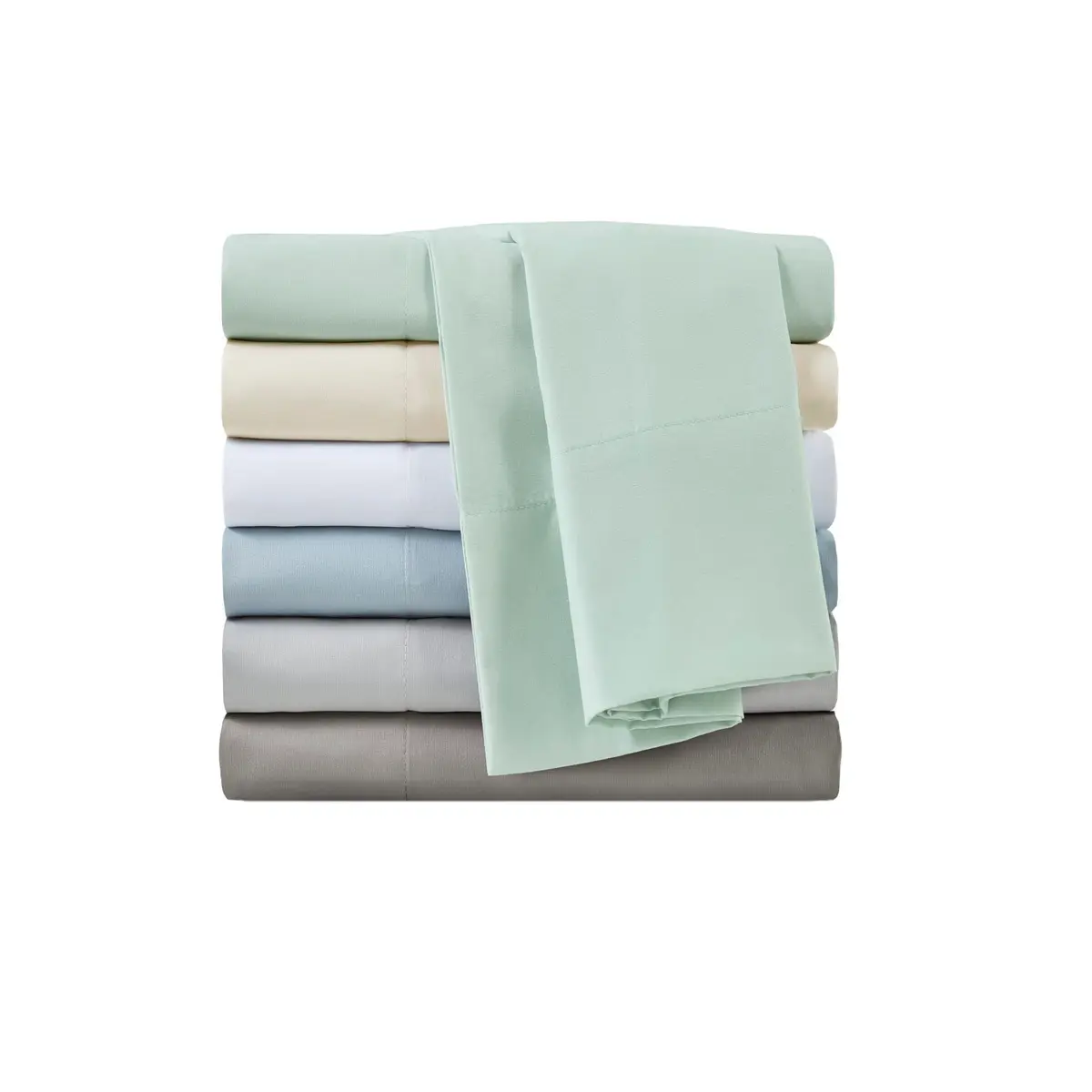 Sleep Philosophy Moisture-Wicking Cooling Sheet Set, King Bed Set 4 Piece | Keeps you cool & dry all night - view 7