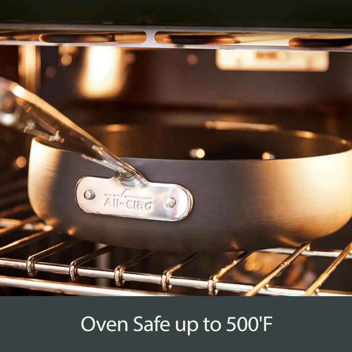 All-Clad HA1 Nonstick 13"x20" Double Burner Grill Pan | Professional Searing & Easy Cleaning - view 5