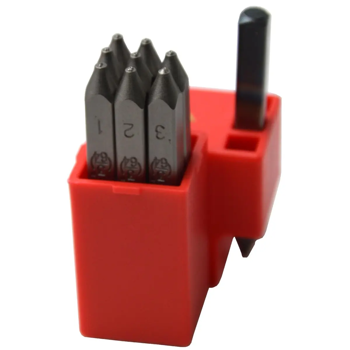 WKSTOOL Heavy Duty Steel Stamp Set 36pcs | Precise Metal & Leather Impressions, 1.5mm Letters & Numbers - view 6