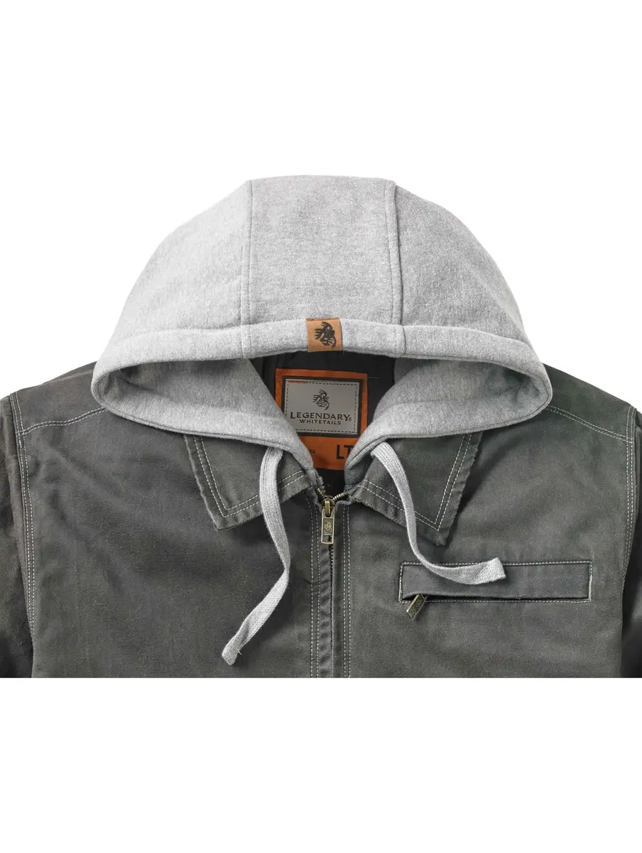 Legendary Whitetails Casual Coat Waxed Cotton Water Resistant Jacket | Rugged & Versatile for Men - view 8