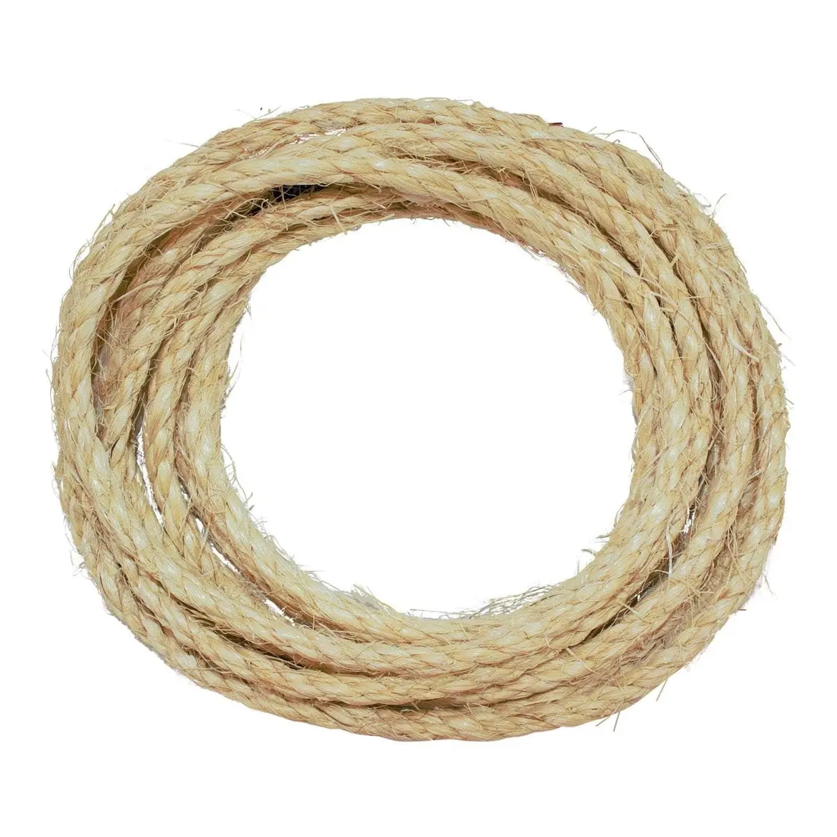 SGT KNOTS Twisted Sisal Rope, Natural Fiber, 1/4 inch x 10 feet | Heavy Duty Craft & DIY Rope - view 2