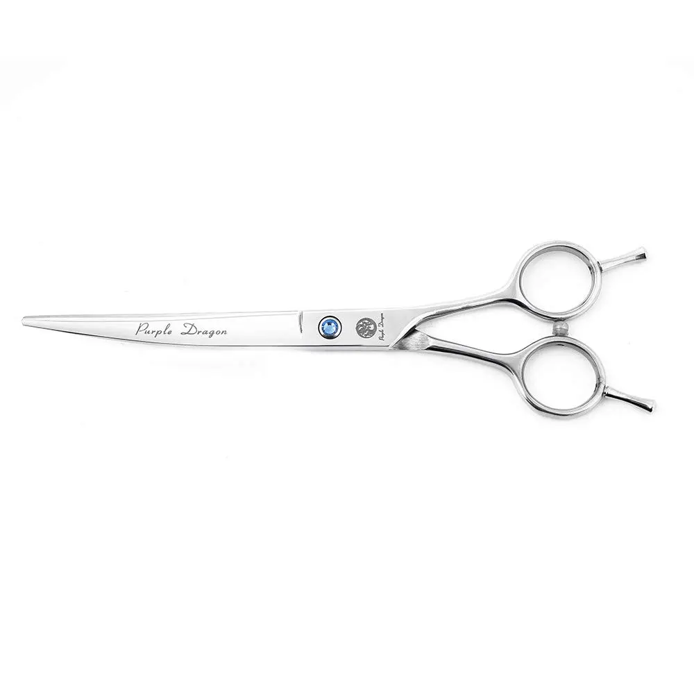 Purple Dragon Pet Grooming Scissors Set with Rhinestone Accent, 7" | Sharp, Durable, Professional - view 4