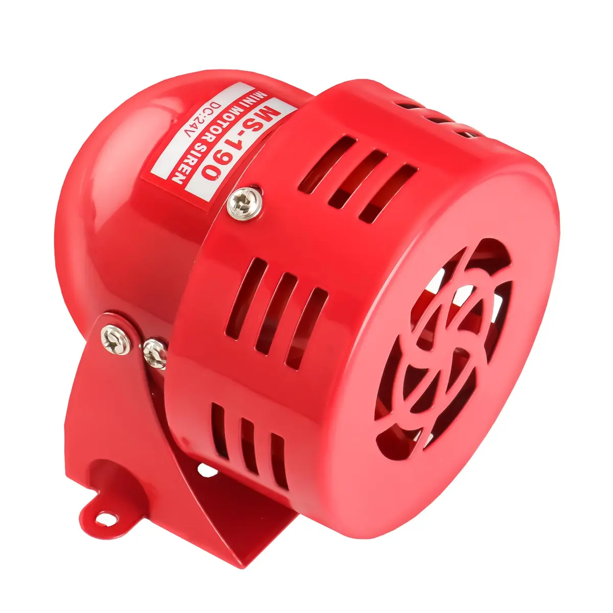 Baomain Alarm Sound Motor High Power Buzzer Siren DC 24V 120DB | 24V DC, 120dB, Wall Mount - main product image