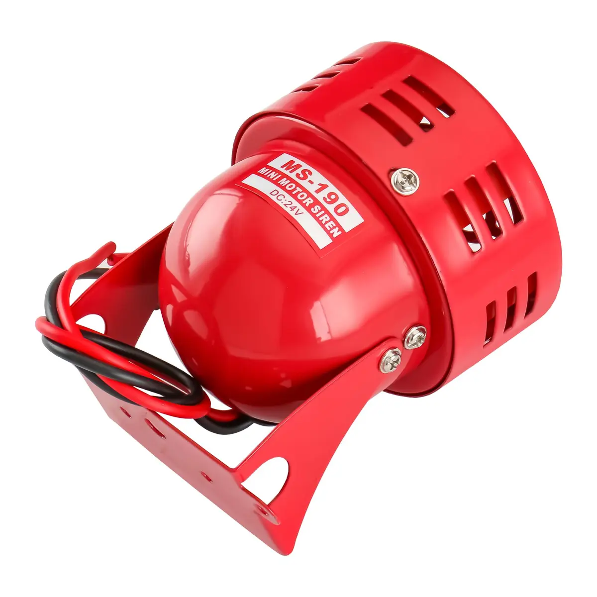 Baomain Alarm Sound Motor High Power Buzzer Siren DC 24V 120DB | 24V DC, 120dB, Wall Mount - view 5