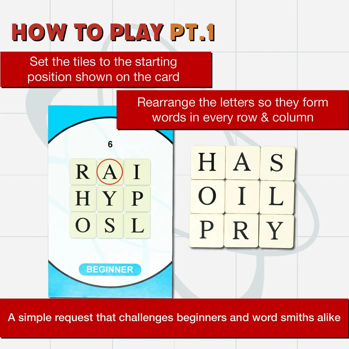 Continuum Games Word Q Jumbled Crossword Brainteaser | Educational Word Puzzle for All Ages - view 4