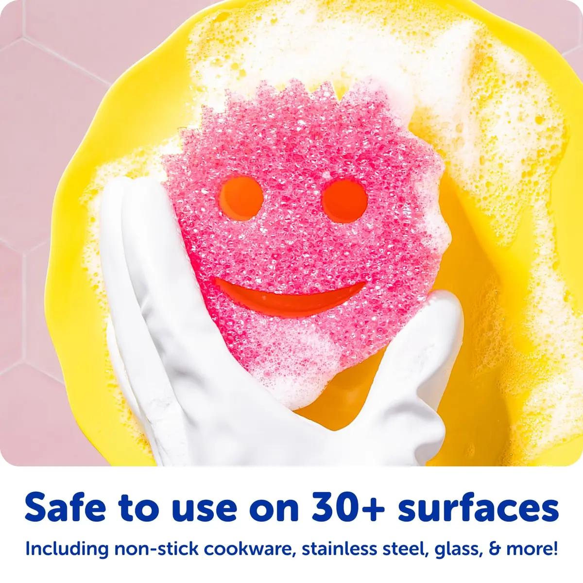 Scrub Daddy Scrub Mommy Sponges (3 Count) | Dual-Sided Cleaning for Kitchen & Bathrooms - view 5