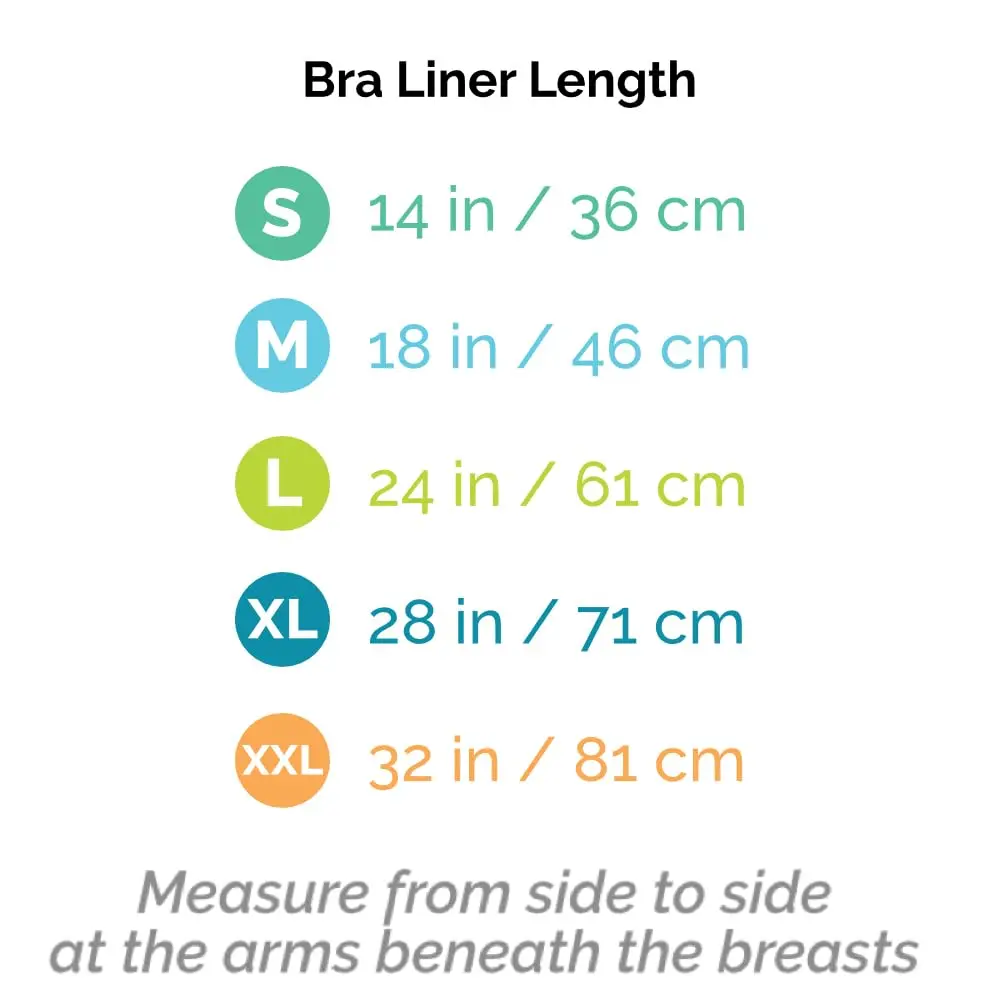 More of Me to Love Soft Viscose Cotton Bra Liners (Black, 3-Pack, Medium) – Sweat-Wicking, Stay Dry - view 2