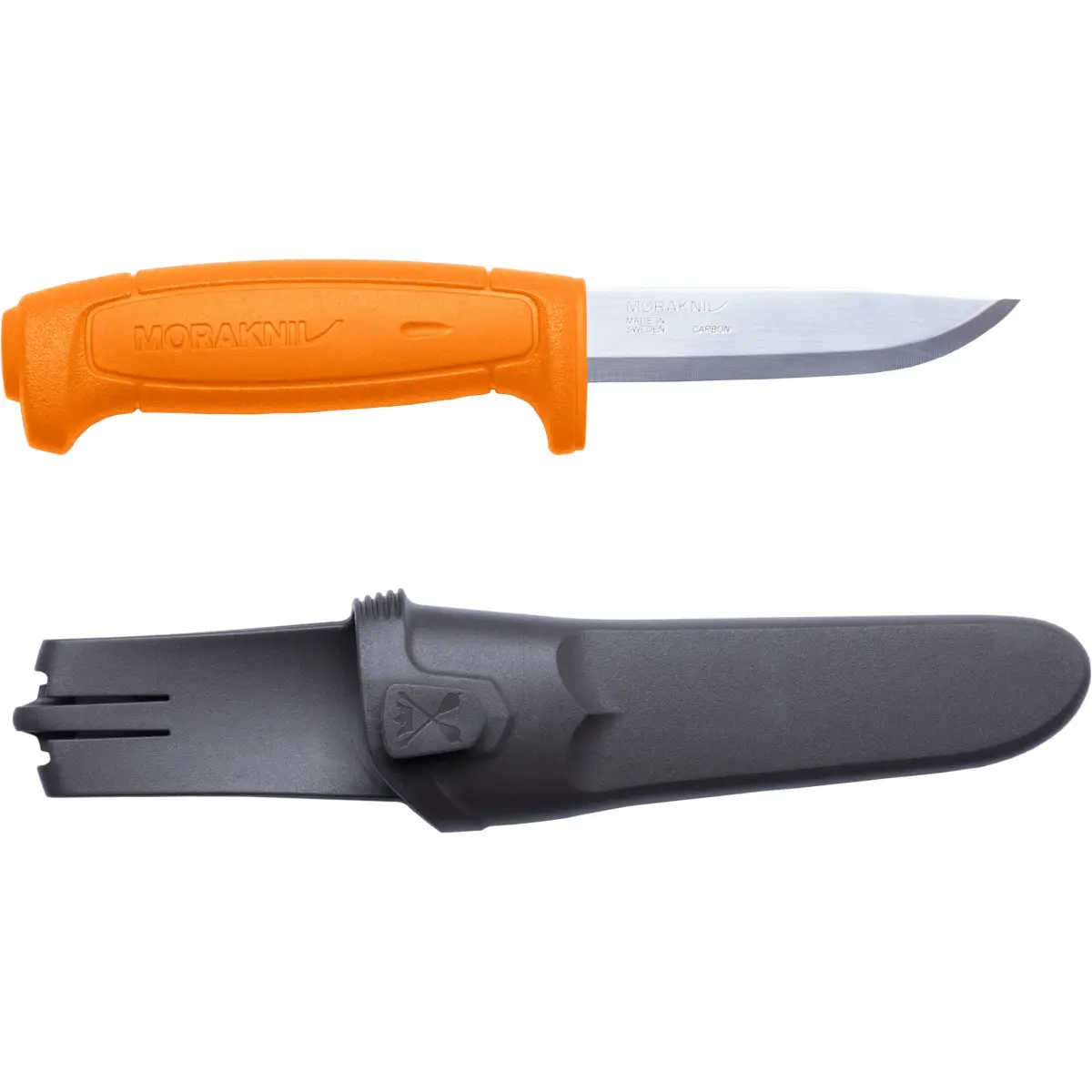 Morakniv Basic 511 Fixed-Blade Knife - Orange, 9.1 cm (3.6 Inch) High Carbon Steel Utility Knife - main product image