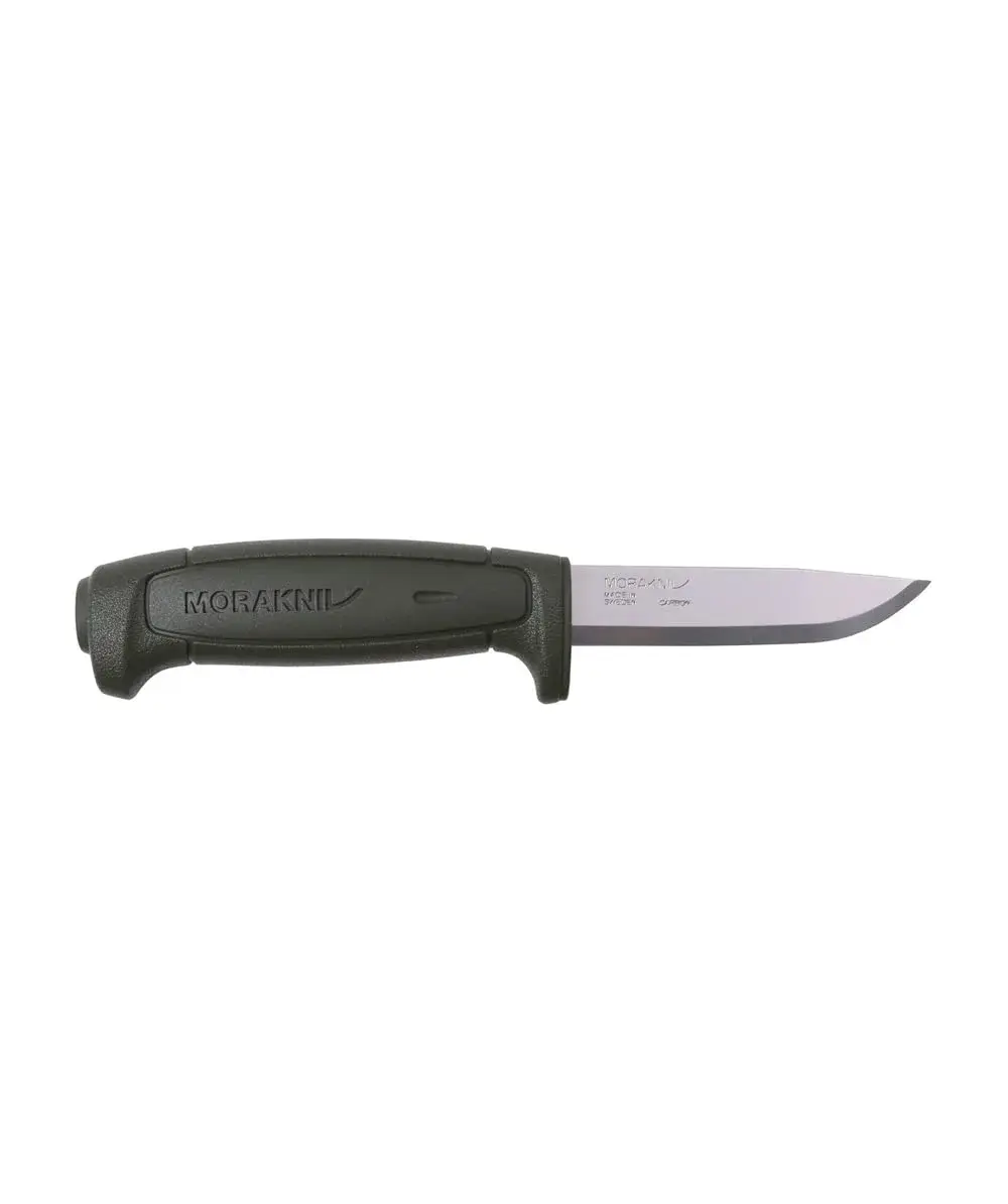 Morakniv Basic 511 Fixed-Blade Knife Military Green | 9.1 cm (3.6 Inch) High Carbon Steel Utility Knife - main product image