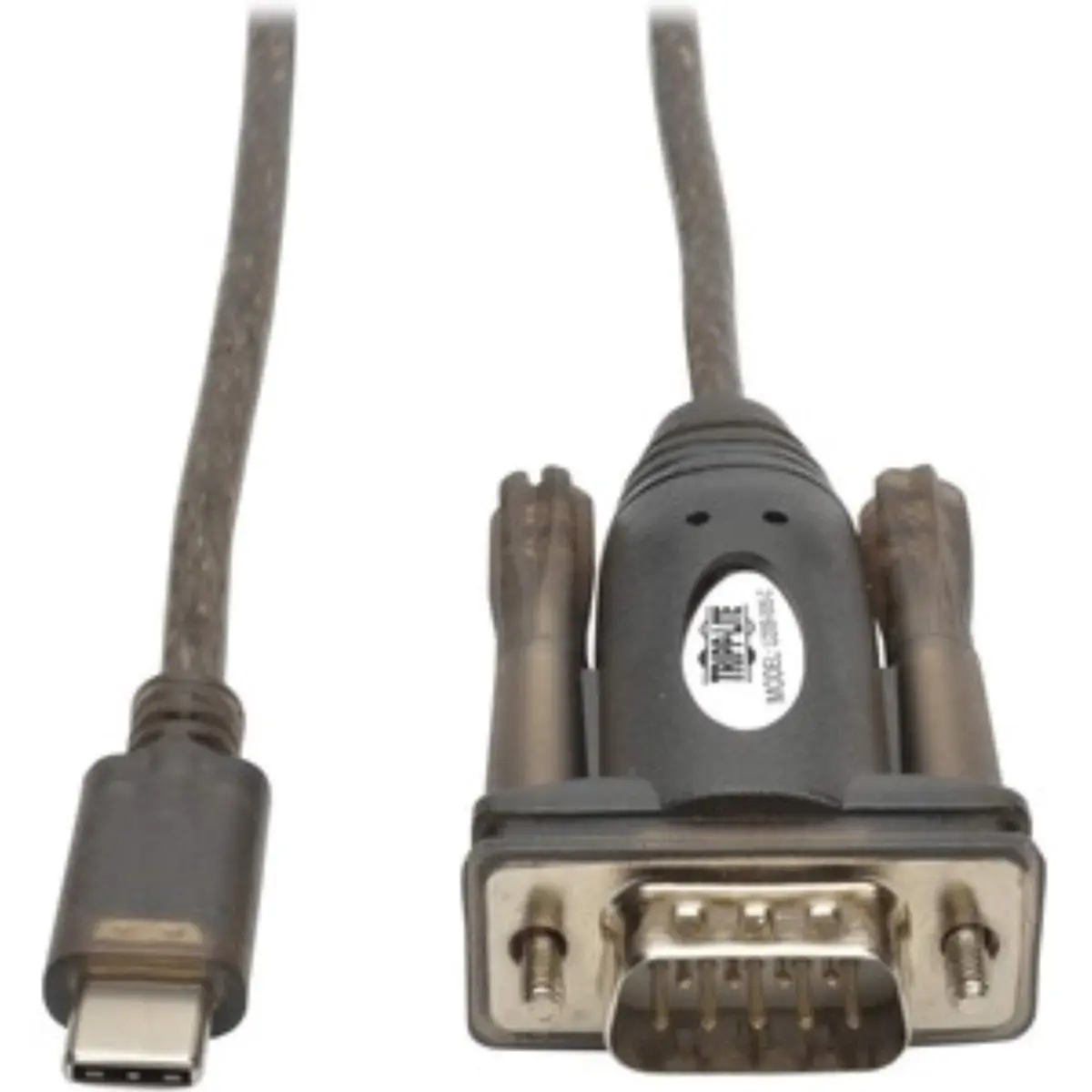 TRIPP LITE USB-C to Serial Adapter Cable, DB9 RS232, Male-to-Male, 5-Foot / 1.52 Meters, USB 2.0, USB Type C to RS-232, Male-to-Male, 3-Year Warranty - main product image