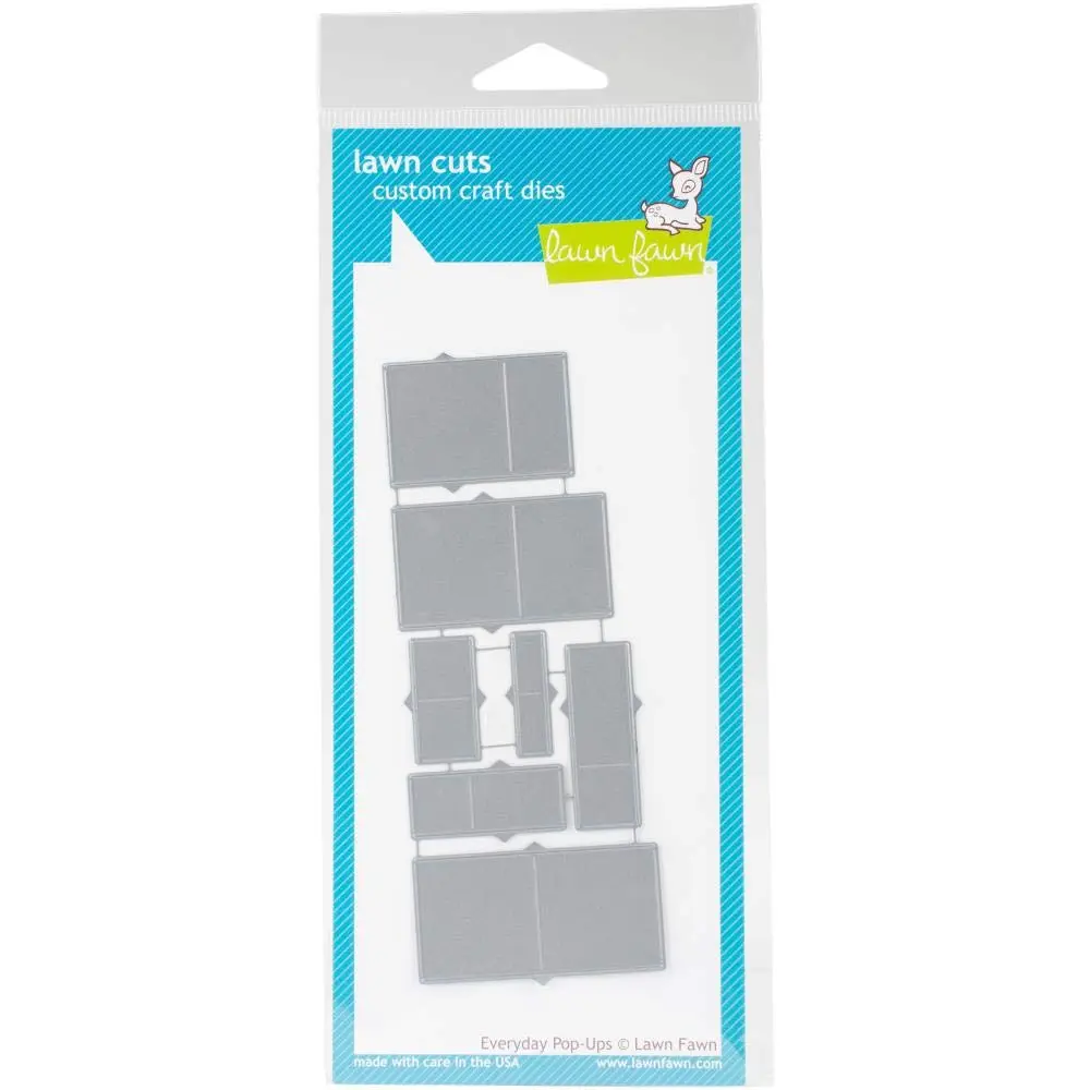 Lawn Fawn Craft Die - Everyday Pop-Ups | Metal Steel Scrapbooking Embellishment (0.05 lbs, Dies only) - view 2