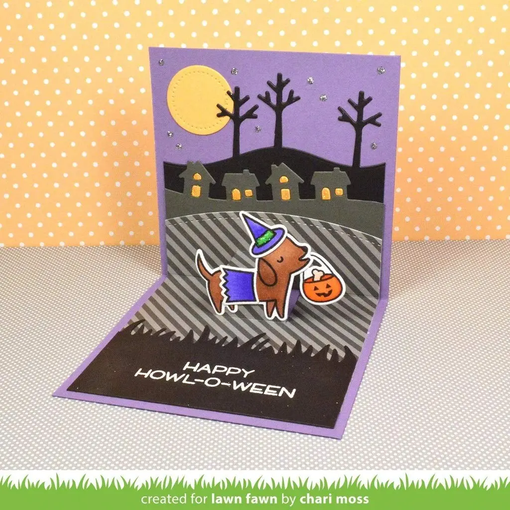 Lawn Fawn Craft Die - Everyday Pop-Ups | Metal Steel Scrapbooking Embellishment (0.05 lbs, Dies only) - view 3