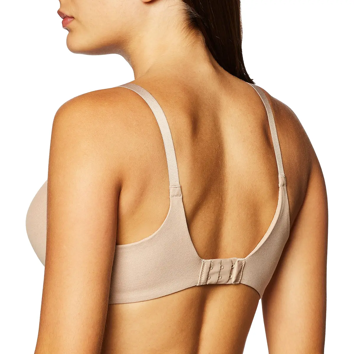 Warner's Invisible Bliss Cotton Comfort Wireless Lift T-Shirt Bra 34C | Light Support, Cotton, No-Show Design - view 3