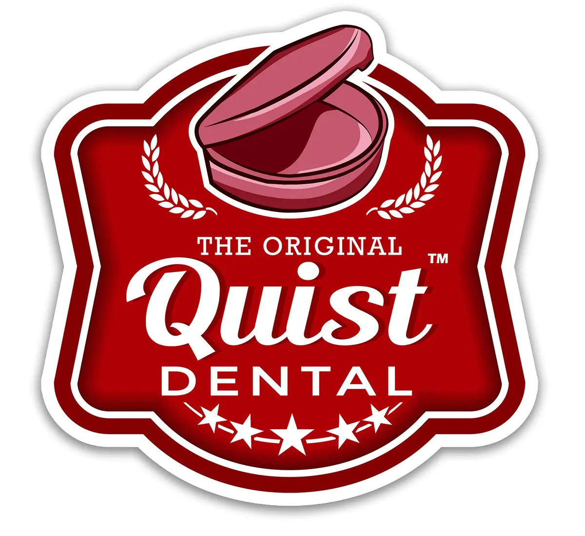 The Original Quist Dental Orthodontic Retainer Case (Pink) | Durable Plastic Storage - view 4