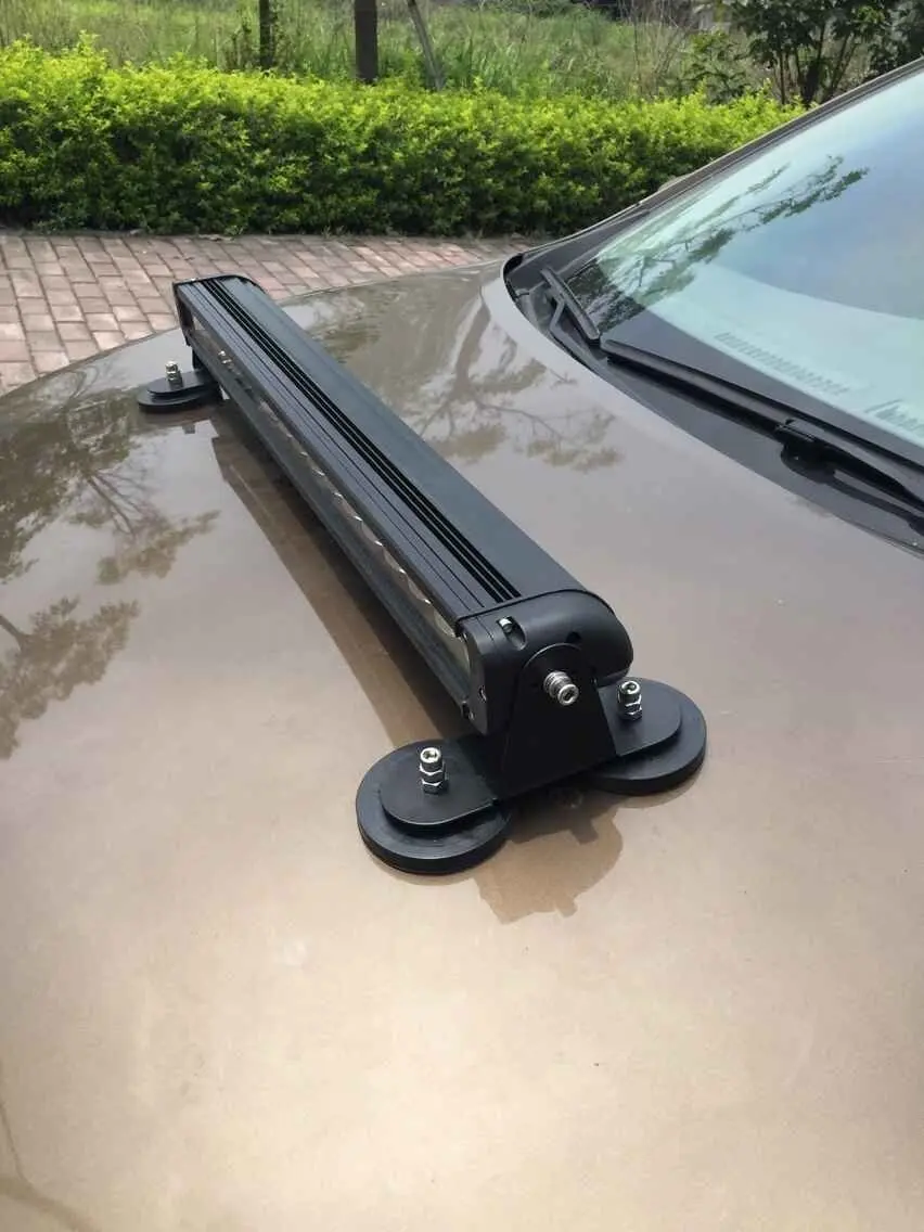 Lightronic Ultra Strong Magnetic Mount Base for LED Light Bars - 2 Pack | Side Mount for Trucks & SUVs - view 6