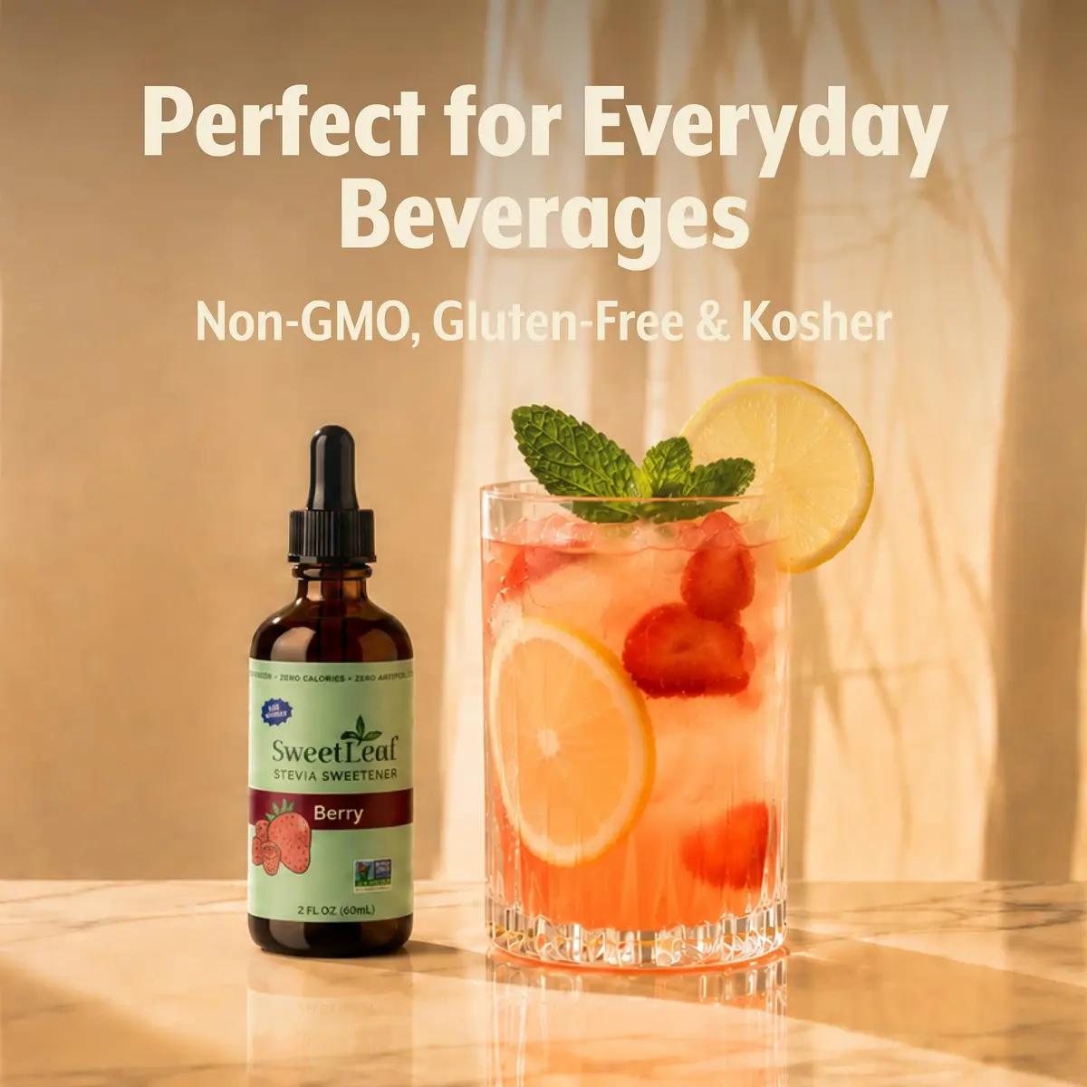 SweetLeaf Stevia Drops Liquid Sweetener, Berry - 2 Fl Oz, Pack of 2 | Zero Calorie, Natural Flavor, Keto Friendly - view 7