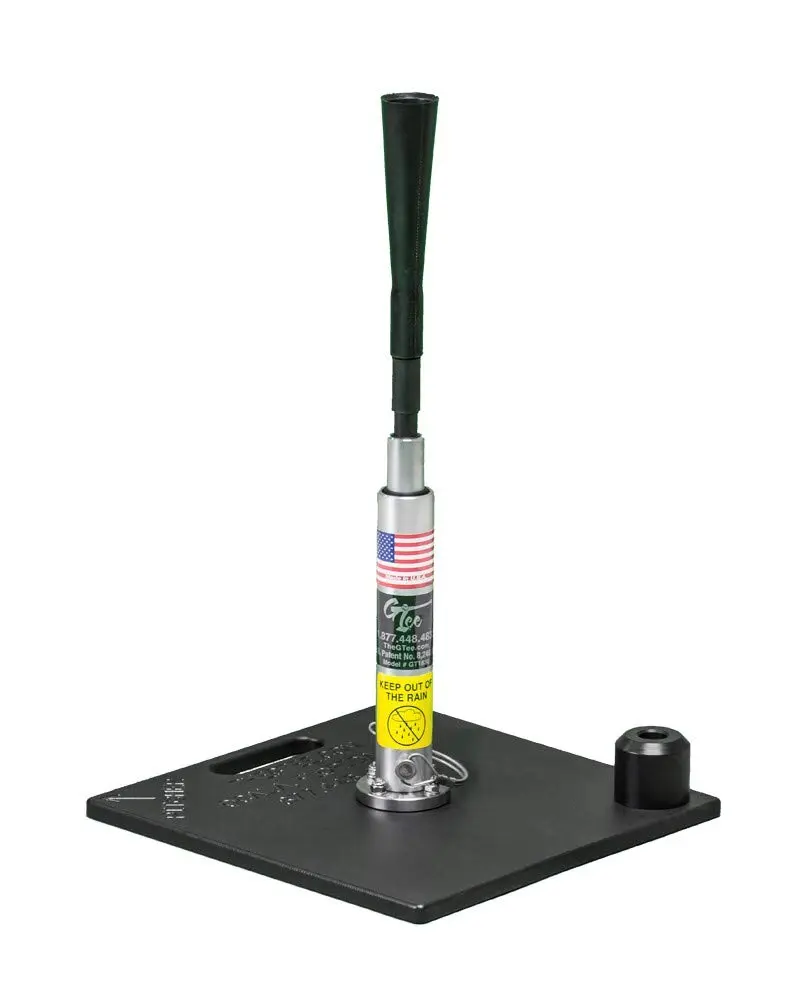 G Tee Classic Baseball/Softball Batting Tee Adjustable 18" - 30" Tall | Premium USA Craftsmanship | Used by Pros - main product image