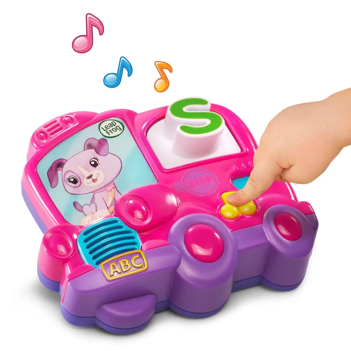 LeapFrog Fridge Phonics Magnetic Letter Set, Pink | 26 Interactive Letters - view 3