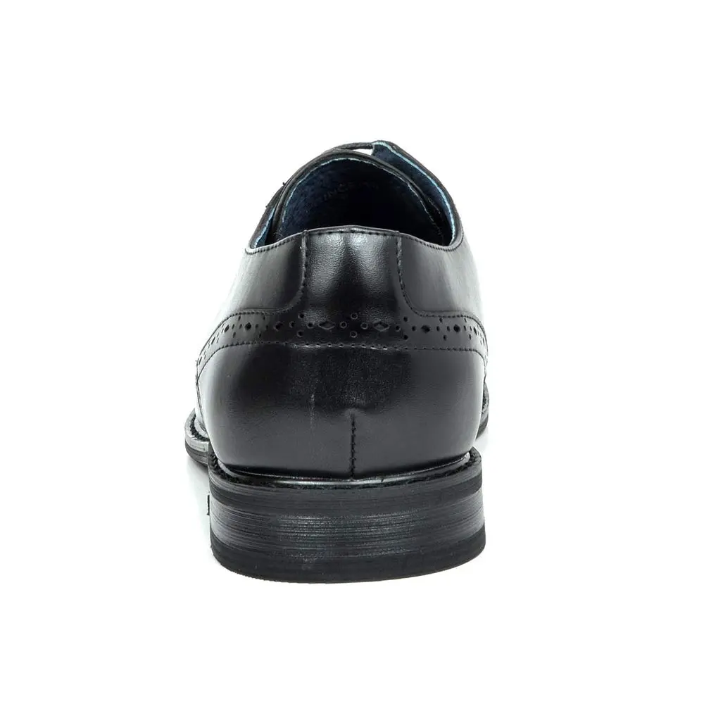 Bruno Marc Men's Dress Classic Comfort Oxford Shoes, Black, 6.5 | Vintage Style with Comfort - view 6