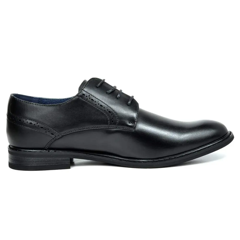 Bruno Marc Men's Dress Classic Comfort Oxford Shoes, Black, 6.5 | Vintage Style with Comfort - view 9